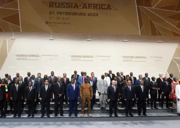 Szczyt Russia-Africa Economic and Humanitarian Forum, 27-28 lipca 2023 roku, Sankt Petersburg, aut. Rząd Republiki Południowej Afryki z Flickr