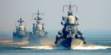 Okręty Floty Bałtyckiej fot. MO Rosji
