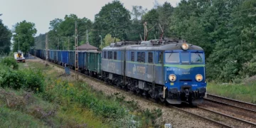 Żarki-Letnisko, PKP Cargo ET41-017, aut. Maarten van der Velden z Flickr