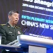 Chiński minister obrony narodowej generał Li Shangfu przemawia na temat "Nowych chińskich inicjatyw w zakresie bezpieczeństwa" podczas IISS Shangri-La Dialogue 2023, 4 czerwca 2023 roku, aut. The International Institute for Strategic Studies z Flickr