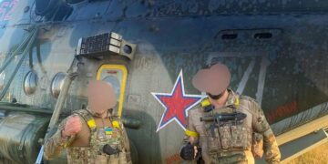 Przejęty Śmigłowiec Mi-8AMTSz