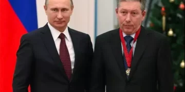 Putin i Maganow fot, Kreml