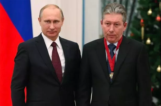 Putin i Maganow fot, Kreml