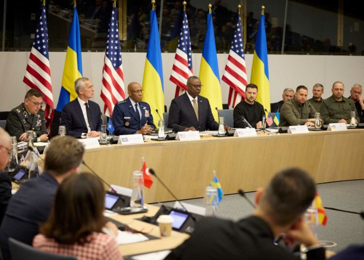 Wizyta robocza prezydenta Ukrainy w Belgii na spotkaniu NATO, aut. president.gov.ua