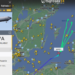 Atomowy wąchacz WC-135R fot. Flightradar