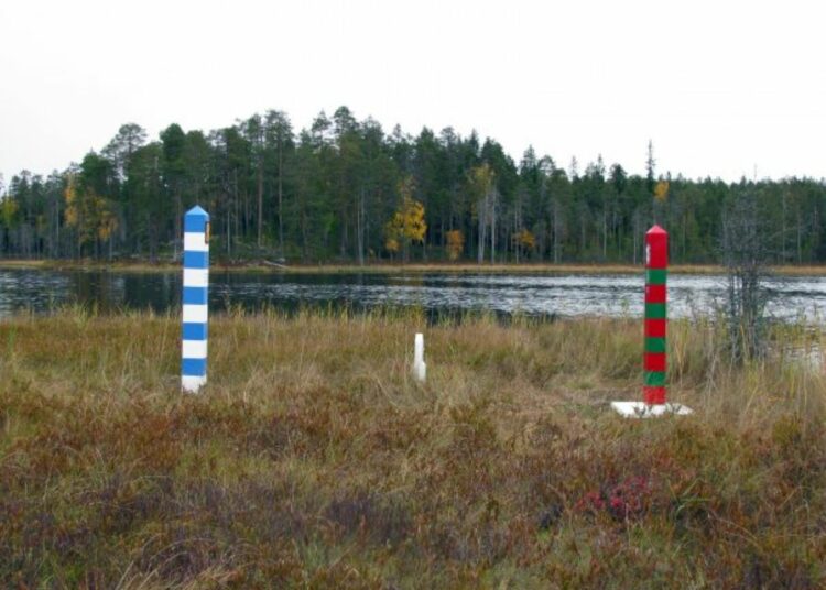 Granica fińsko-rosyjska, z Wikimedia