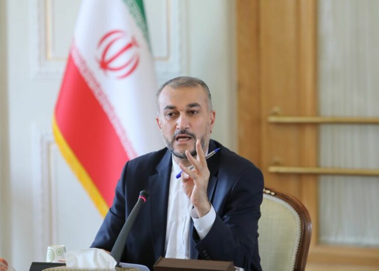 Minister spraw zagranicznych Iranu Hosejn Amir Abdollahian, z: Foreign Ministry, Islamic Republic of Iran @IRIMFA_EN