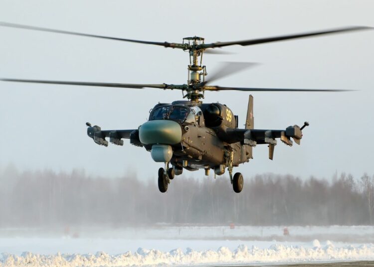 Kamow Ka-52 fot. Wikimedia Commons