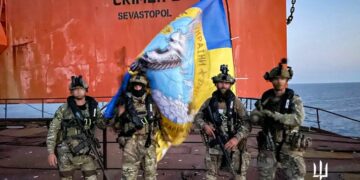Ukraińscy komandosi podlegli wywiadowi wojskowemu fot, HUR