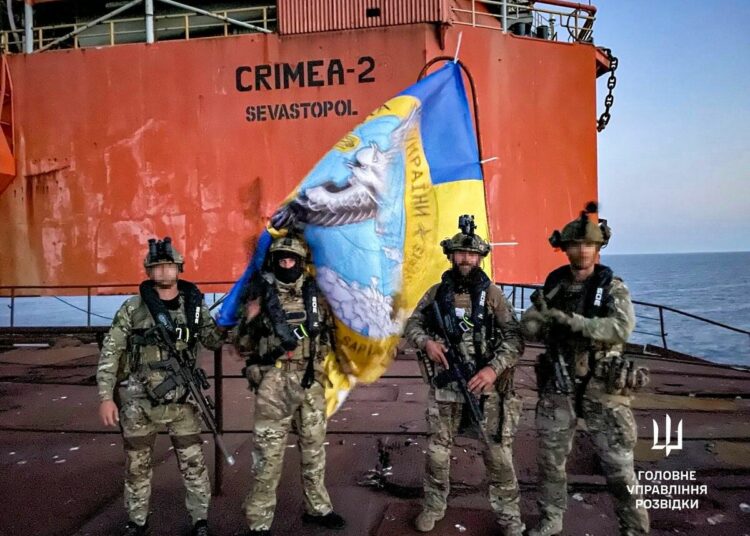 Ukraińscy komandosi podlegli wywiadowi wojskowemu fot, HUR