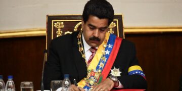 Nicolás Maduro zaprzysiężony na prezydenta,
Fotografia/Miraflores Press