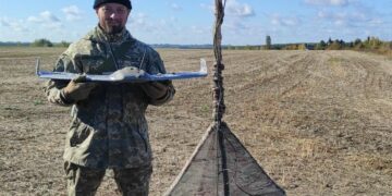 Dron Siroko 2 w rękach ukraińskich zołnierzy