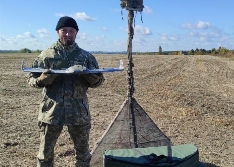 Dron Siroko 2 w rękach ukraińskich zołnierzy