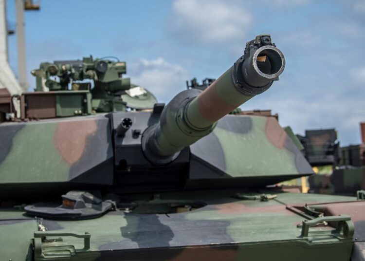 M1A1 Abrams FEP fot. Wojeciech Król Agencja Uzbrojenia