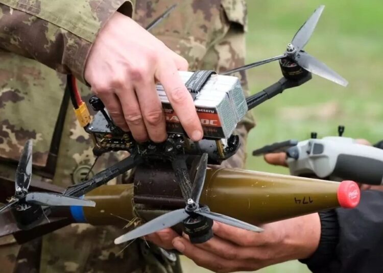 Rosyjski dron FPV