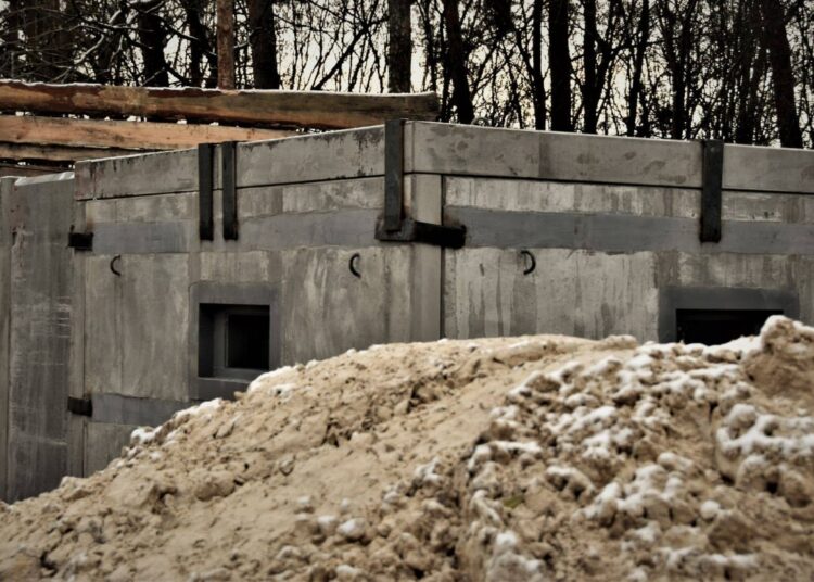 Umocnienia na granicach Kijowa. fot. Kijowska rada obronna