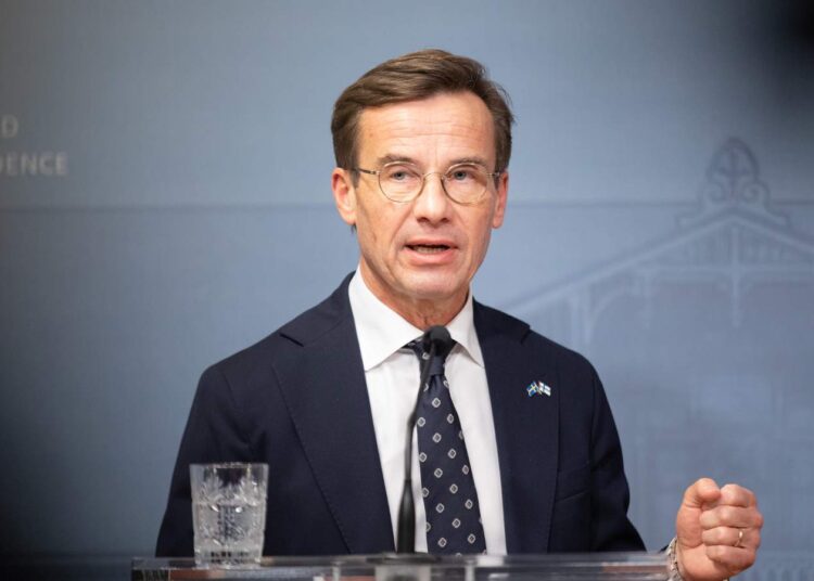 Ulf Kristersson, 28 października 2022 roku, Helsinki, aut. © Lauri Heikkinen, valtioneuvoston kanslia