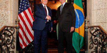 Donald Trump i Jair Bolsonaro fot. wikimedia Alan Satos