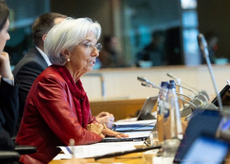 Prezeska EBC, Christine Lagarde, aut. @Lagarde z platformy X