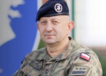 Gen. broni Jarosław Gromadziński fot. Eurokorpus