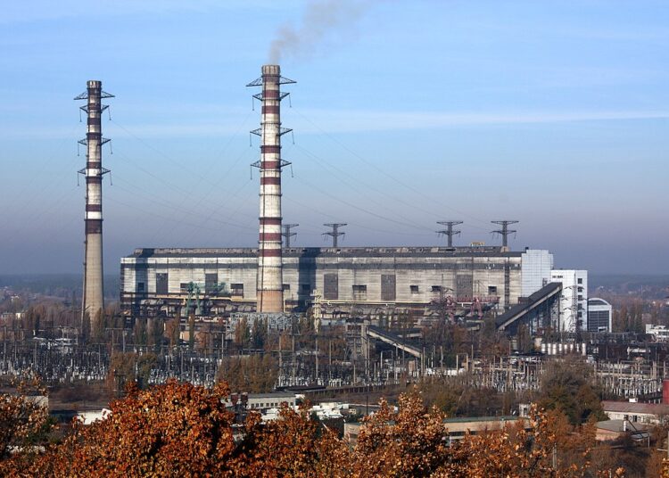 Elektrownia Trypilska fot. wikimedia