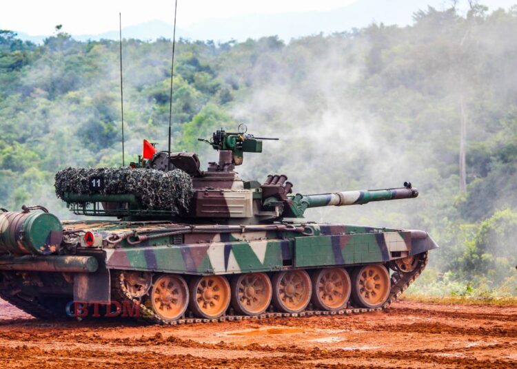 PT-91M Pendekar fot. MON Malezji