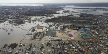 Powódz w Orsku fot. Kremlin