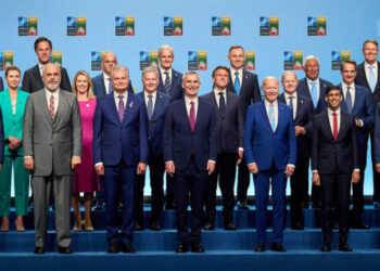 Zdjęcie przywódców ze szczytu NATO w Wilnie fot. state.gov