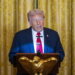 Prezydent Donald Trump, zapowiedział, że Indie odejdą od zakupu rosyjskiej ropy. Fot.: PAP / EPA / Jim Lo Scalzo