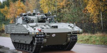 BWP Ajax produkcji General Dynamics-UK. Wielka Brytania odmówiła wpłaty 6 miliardów euro na fundusz SAFE, który miał posłużyć do stymulowania sektora zbrojeniowego i modernizacji armii. Fot.: Ministerstwo Obrony Wielkiej Brytanii